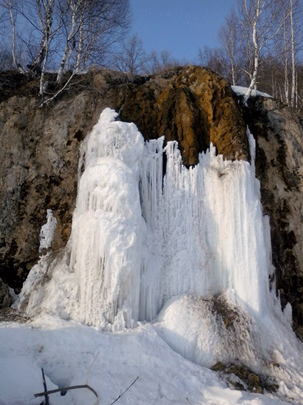 Абзановский водопад уфа фото